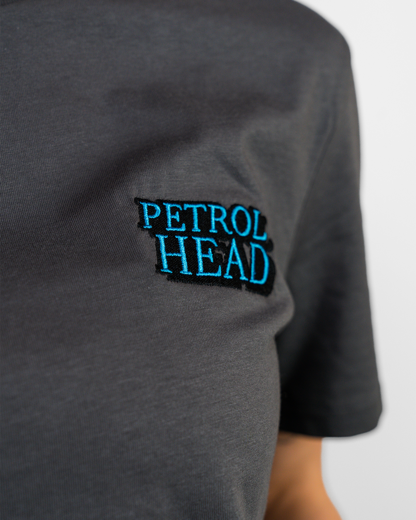 Unisex T-Shirt "Petrolhead" Blau